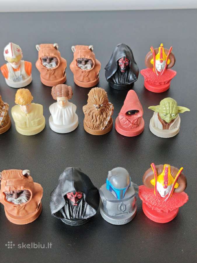 Star wars štampukai 23vnt. - nuotraukos Nr. 3