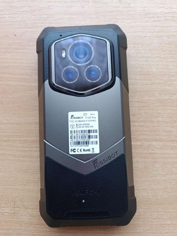 Naujas Išmanusis telefonas Fossibot F107 Pro - nuotraukos Nr. 3