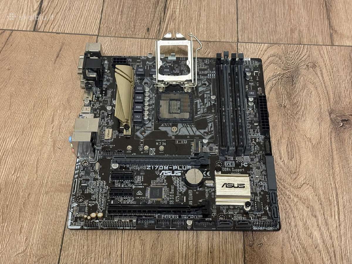 Asus Z170m-plus (micro-atx) - nuotraukos Nr. 3