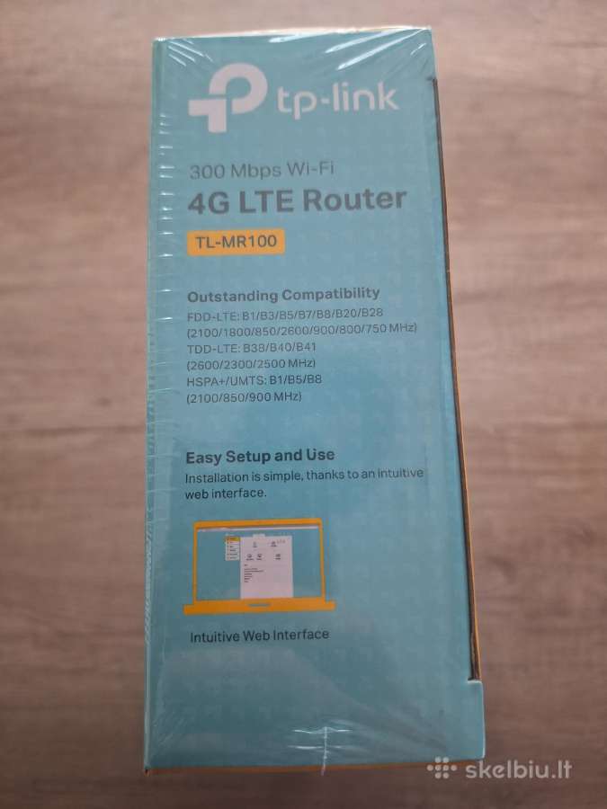 Tp-link Tl-mr100 4G Lte Wi-fi maršrutizatorius - nuotraukos Nr. 4