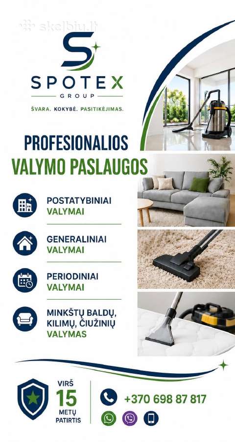 Profesionalios valymo paslaugos - nuotraukos Nr. 2