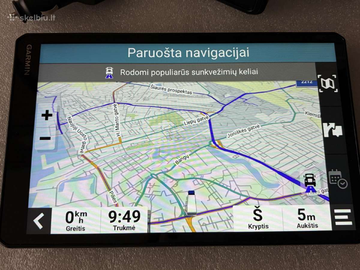 Garmin dezl Lgv1010 Truck navigacija - nuotraukos Nr. 13