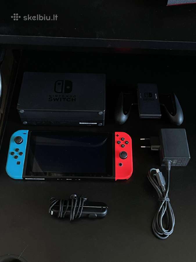 Nintendo Switch V2 32gb Neon Blue & Red - nuotraukos Nr. 2