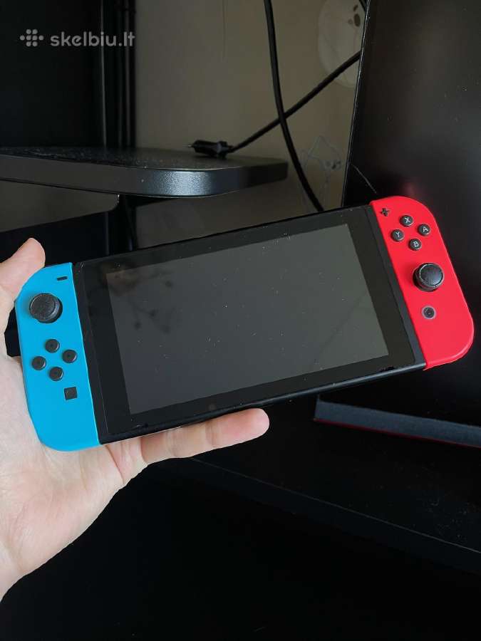 Nintendo Switch V2 32gb Neon Blue & Red - nuotraukos Nr. 4