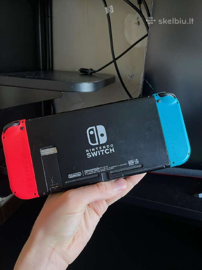 Nintendo Switch V2 32gb Neon Blue & Red - nuotraukos Nr. 7
