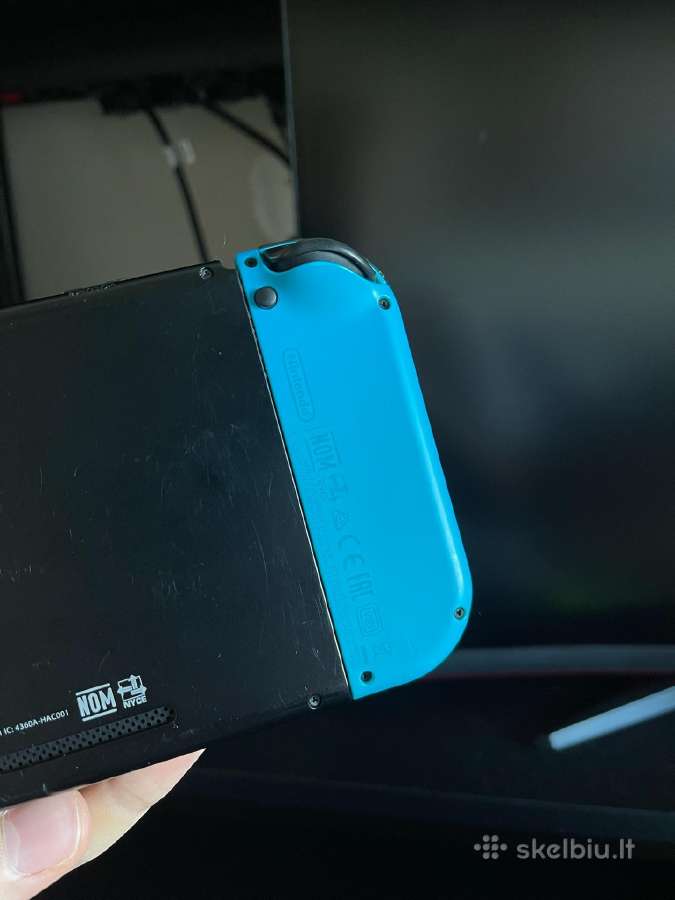 Nintendo Switch V2 32gb Neon Blue & Red - nuotraukos Nr. 10