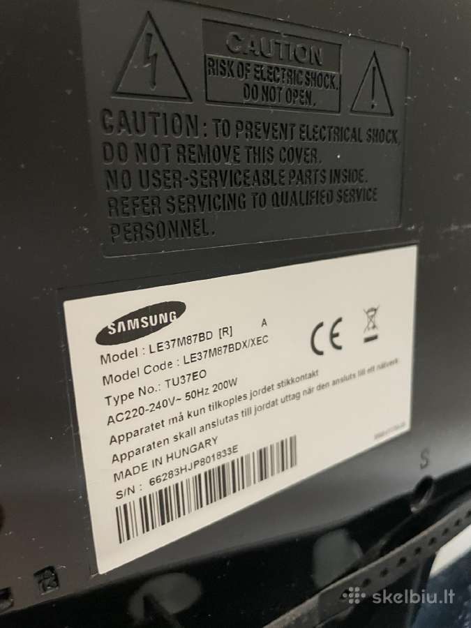 Samsung televizorius + staliukas - nuotraukos Nr. 4