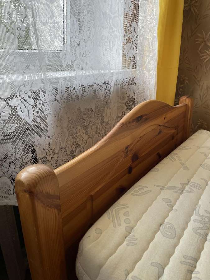 Röwa ergonominė medinė lova su čiužiniu - nuotraukos Nr. 8