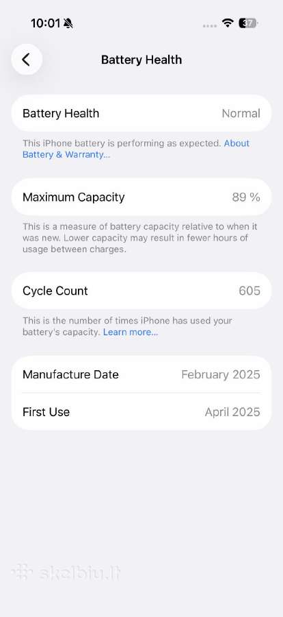 Parduodu iPhone 16 Pro 256gb - nuotraukos Nr. 9