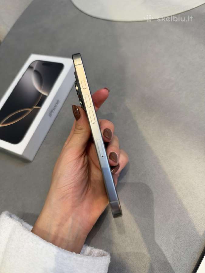 Parduodu iPhone 16 Pro 256gb - nuotraukos Nr. 3