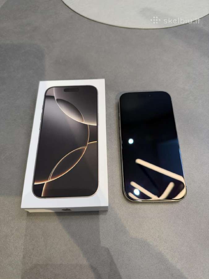 Parduodu iPhone 16 Pro 256gb - nuotraukos Nr. 2