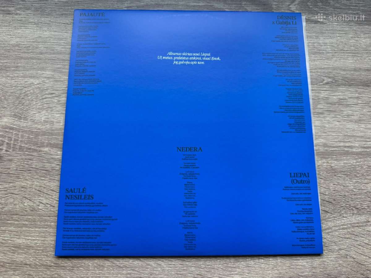 Jessica Shy vinilinė plokštelė „liepa“ - nuotraukos Nr. 3