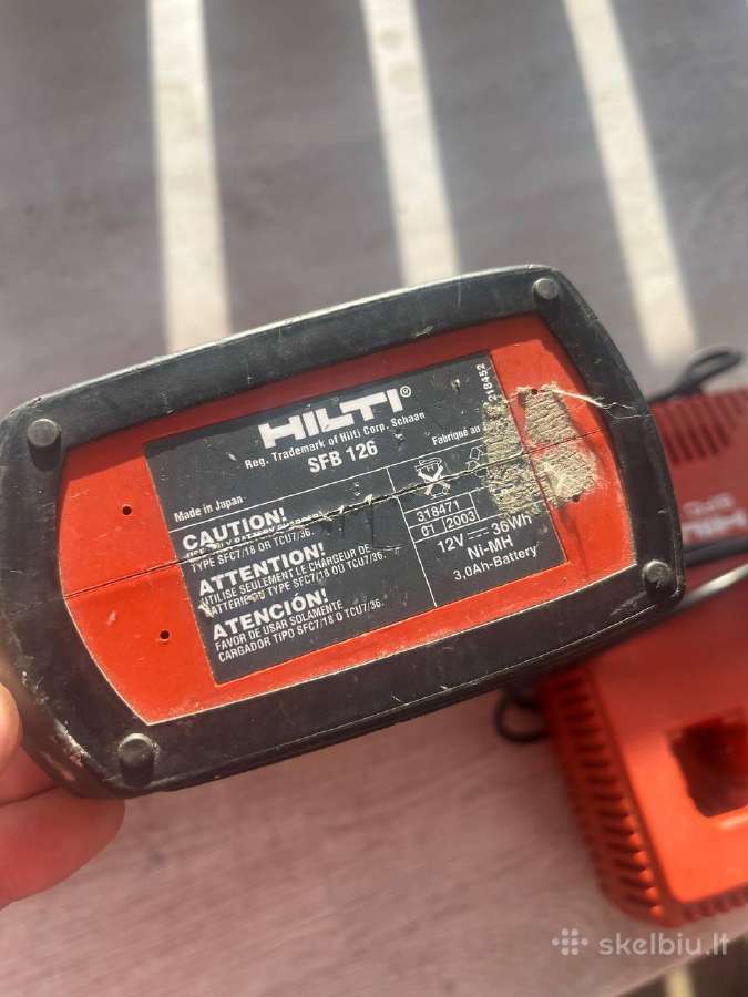 Hilti suktukas - nuotraukos Nr. 2
