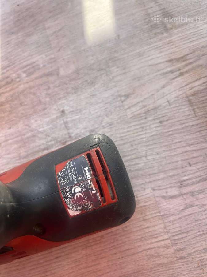 Hilti suktukas - nuotraukos Nr. 3