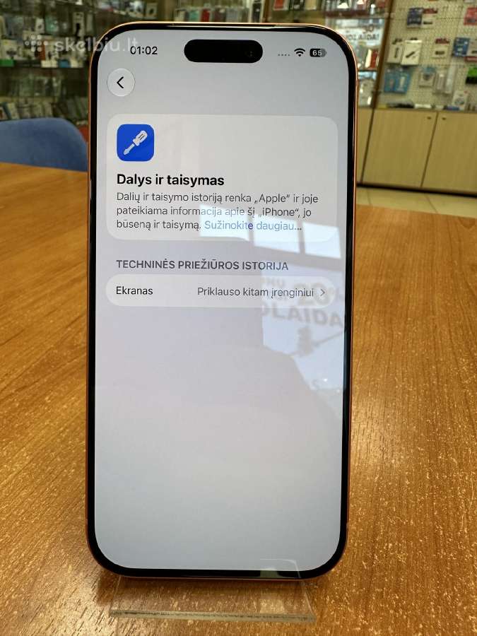 Apple iPhone 17 Pro 256 GB (Naudotas) - nuotraukos Nr. 2