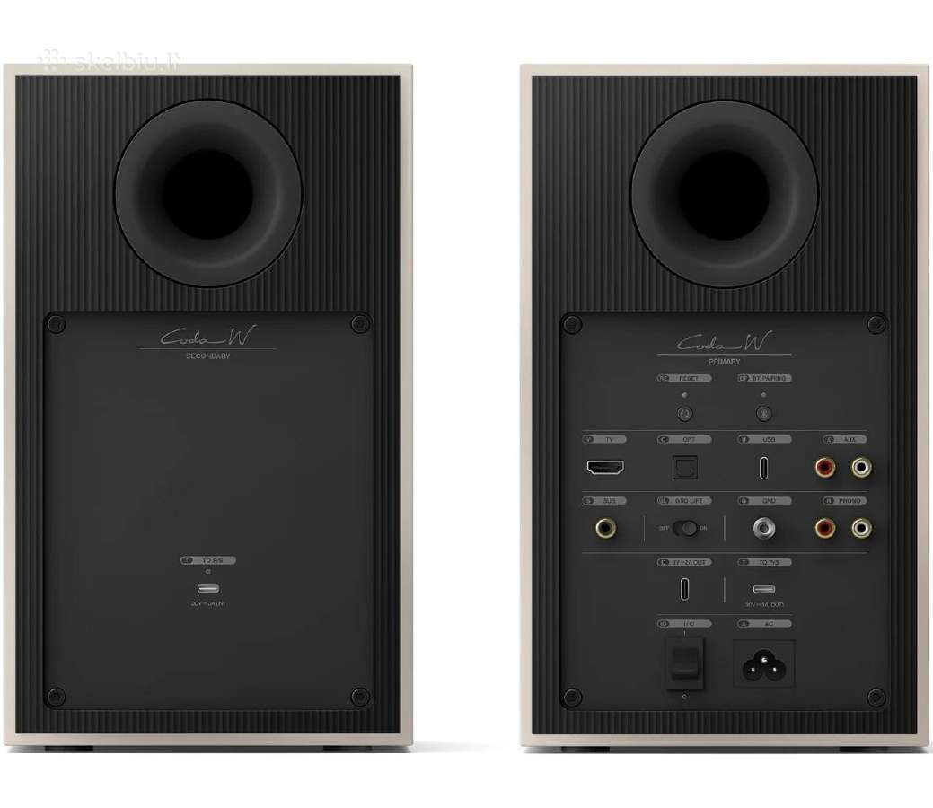 Kef Coda W kolonėlės + Sq1 stovai (ideali būklė) - nuotraukos Nr. 2