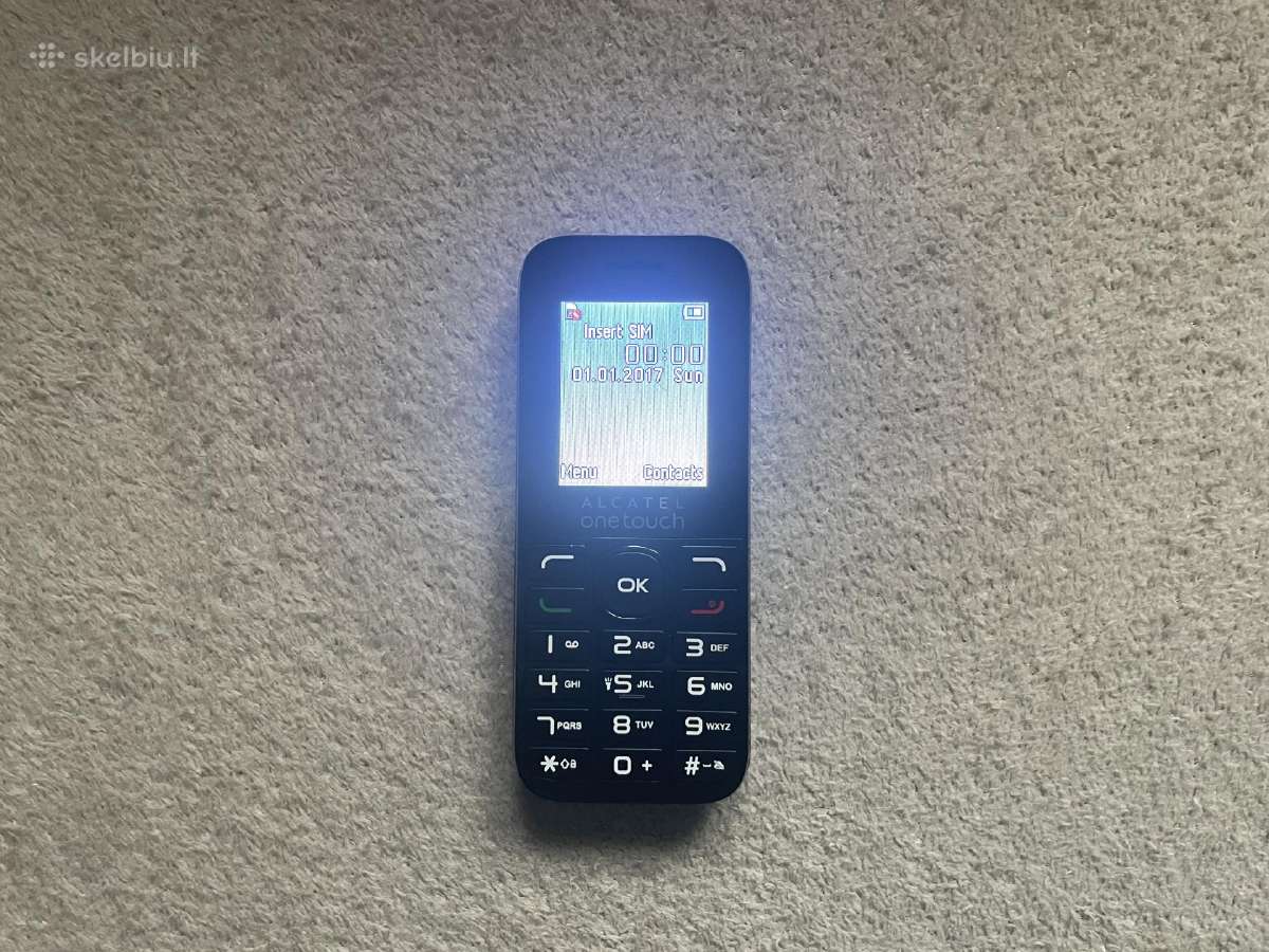 Alcatel Onetouch 1016g mygtukinis telefonas - nuotraukos Nr. 2