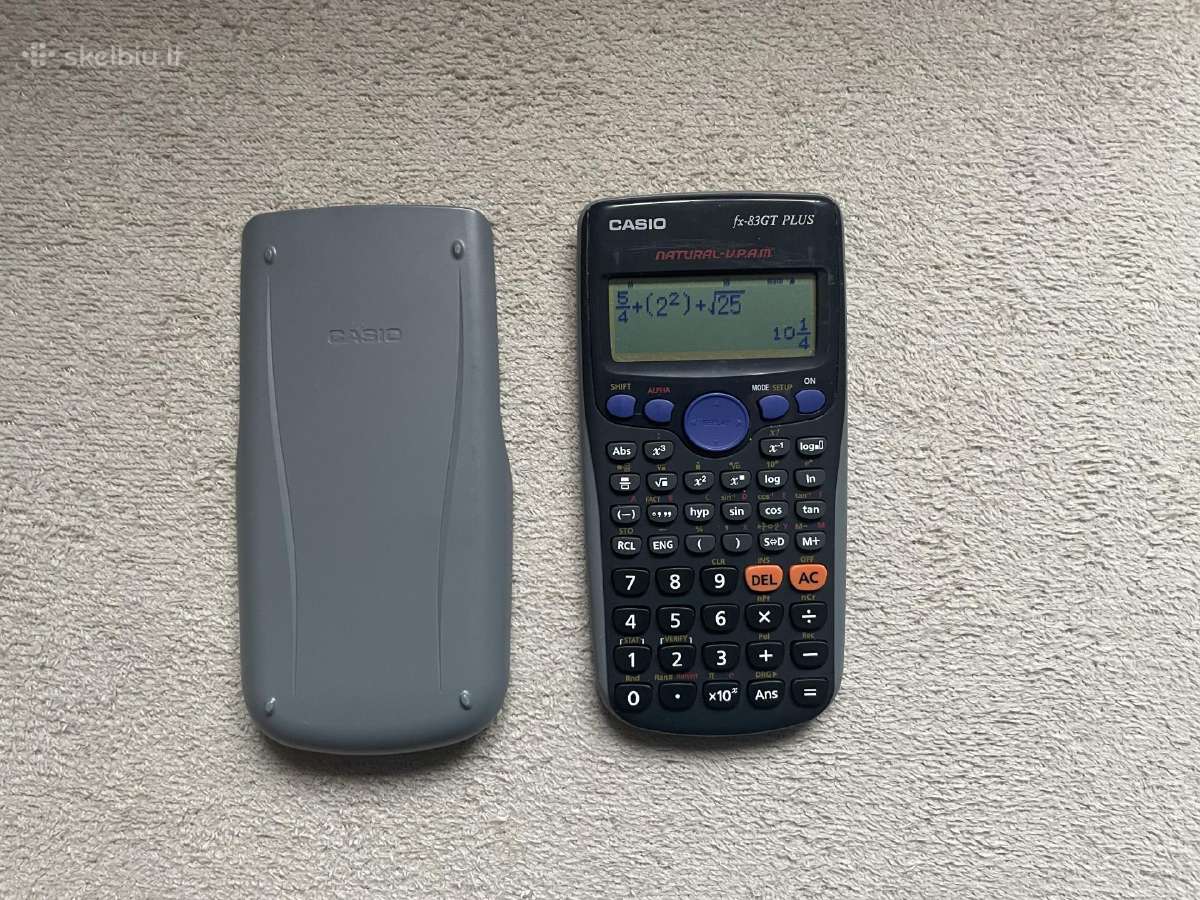 Casio fx-83gt Plus mokslinis skaičiuotuvas - nuotraukos Nr. 2