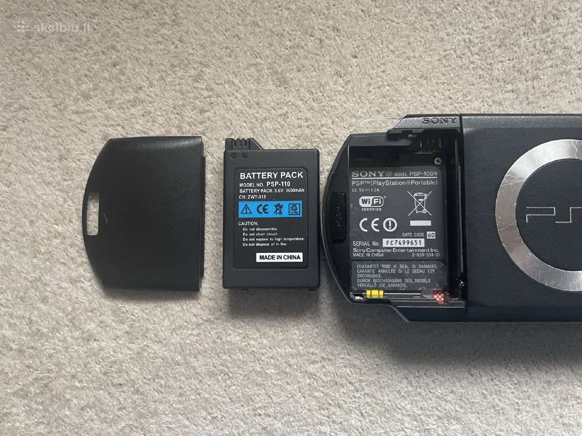 Sony Playstation Portable PSP-1004 konsolė - nuotraukos Nr. 10