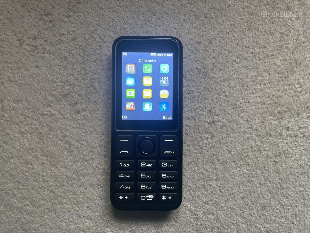 Imo Dash 4G mygtukinis 4G telefonas (juodas) - nuotraukos Nr. 2