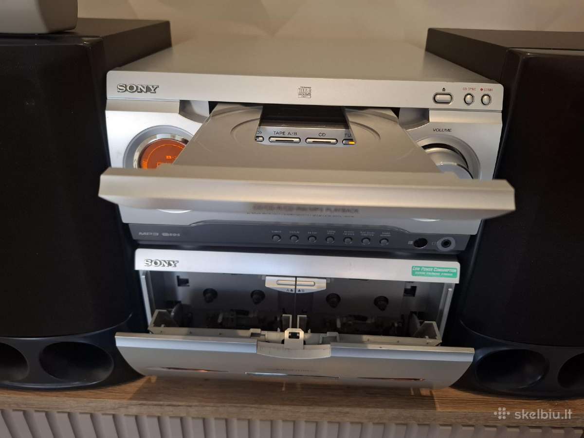 Mini Hi-fi centrai Sony, Philips, Kenwood - nuotraukos Nr. 3