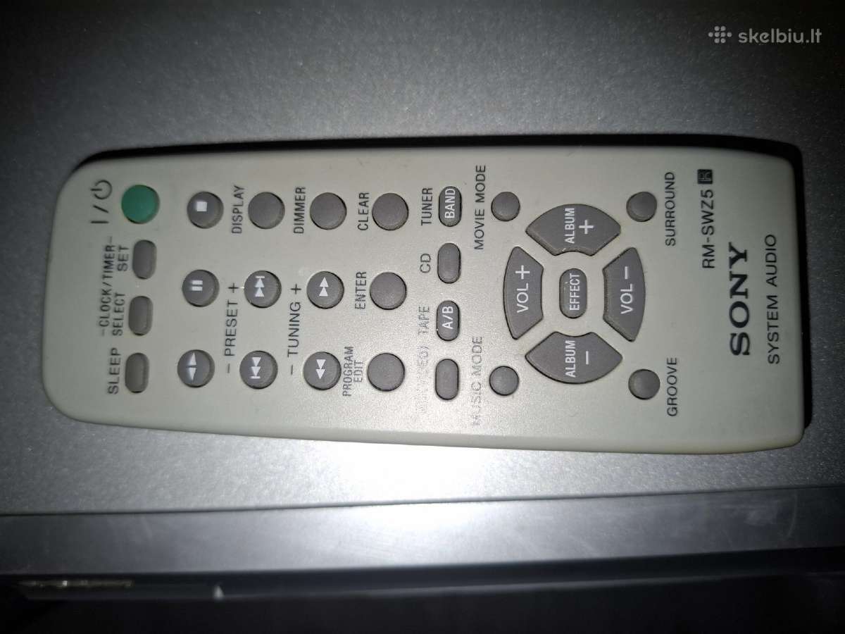 Mini Hi-fi centrai Sony, Philips, Kenwood - nuotraukos Nr. 6