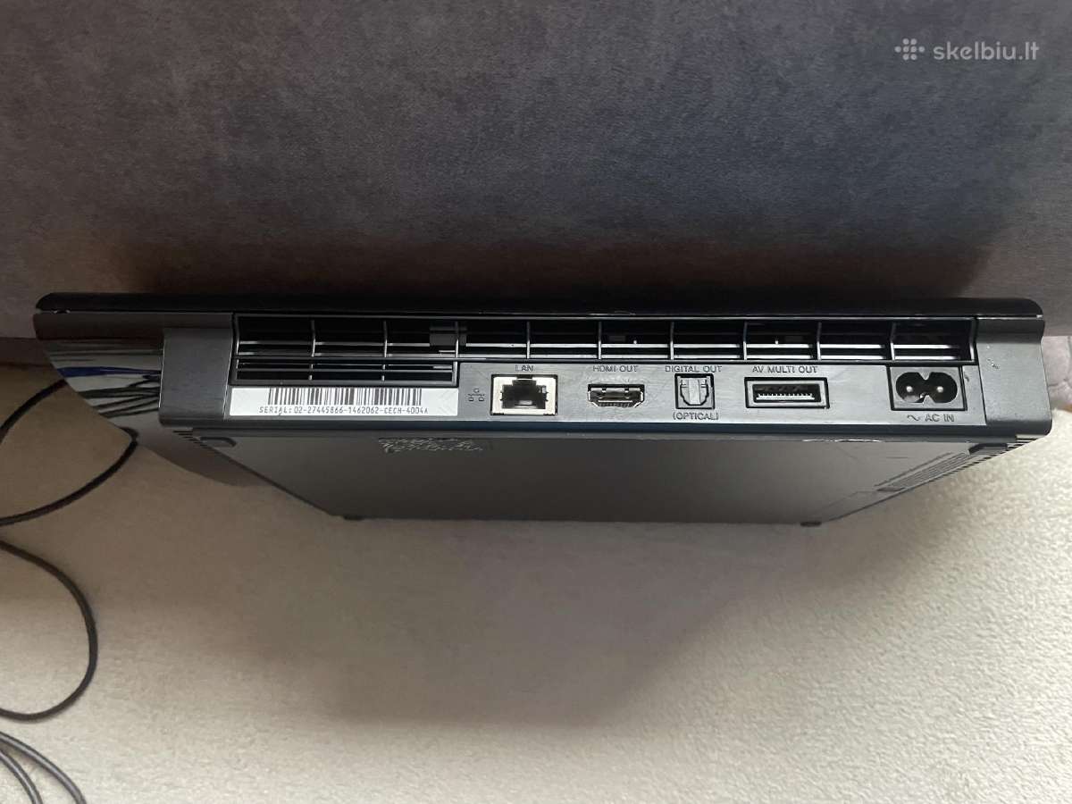 Sony Playstation 3 Super Slim 1tb HDD, 2 pulteliai - nuotraukos Nr. 7