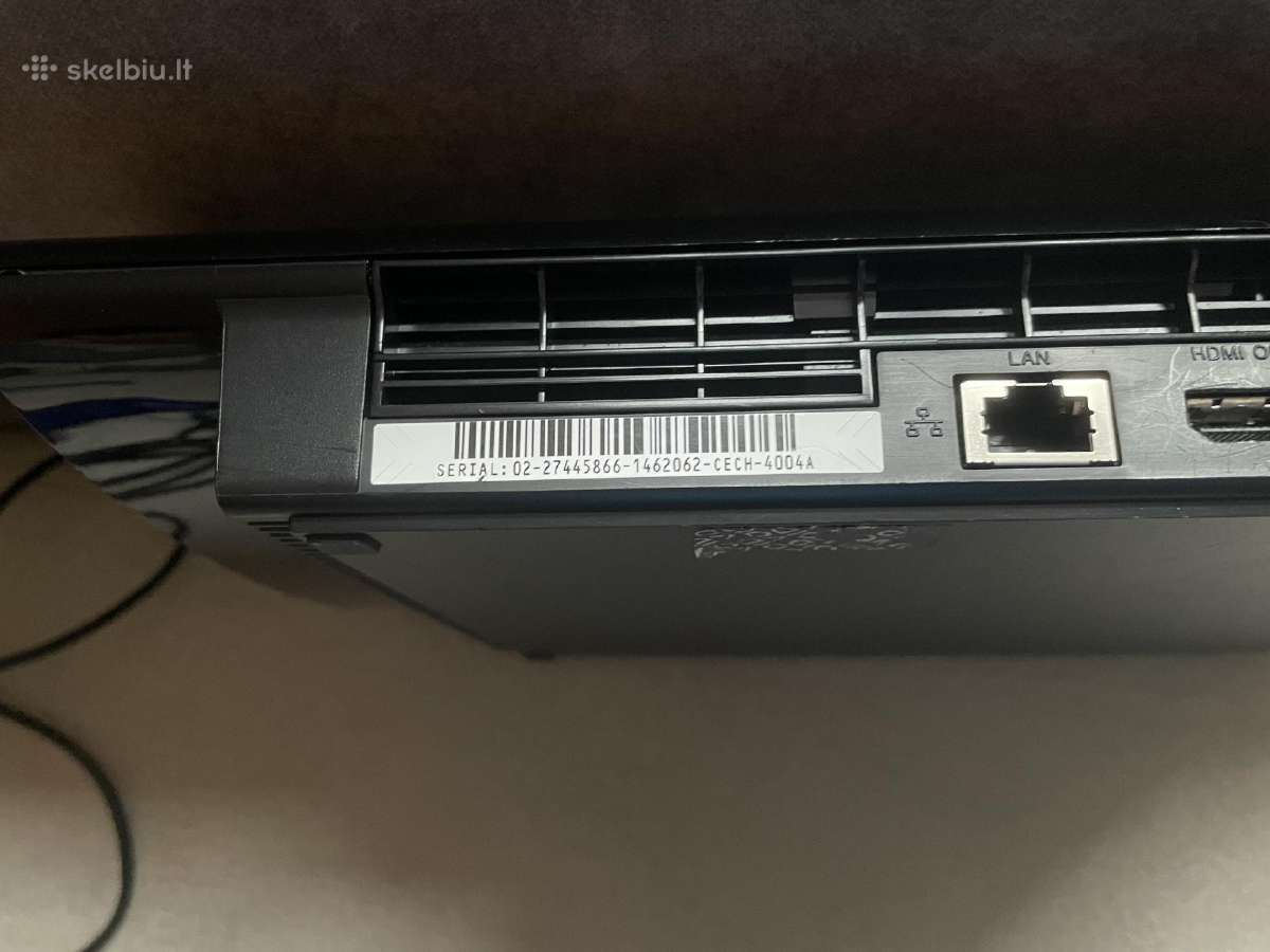 Sony Playstation 3 Super Slim 1tb HDD, 2 pulteliai - nuotraukos Nr. 8
