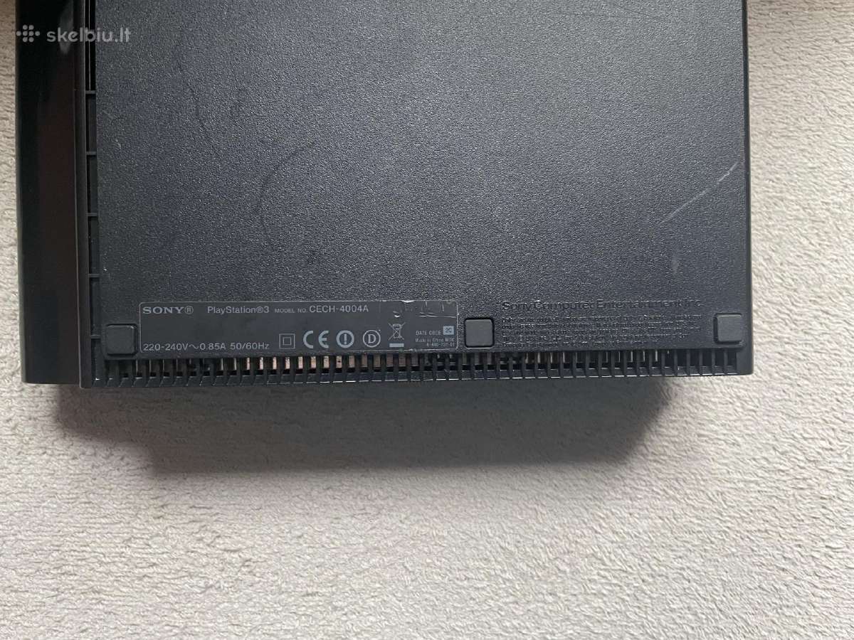 Sony Playstation 3 Super Slim 1tb HDD, 2 pulteliai - nuotraukos Nr. 10