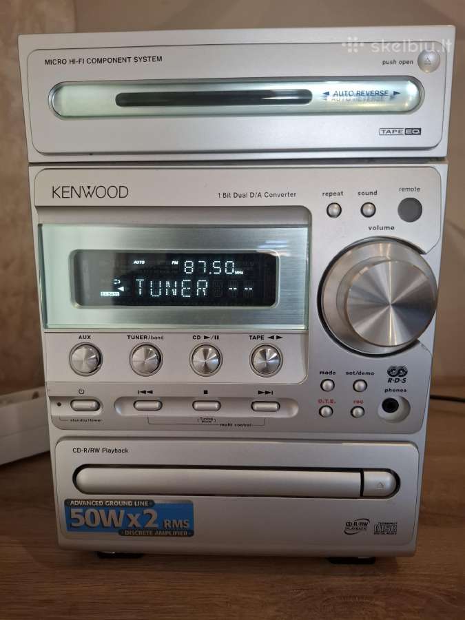 Mini Hi-fi centrai Sony, Philips, Kenwood - nuotraukos Nr. 16