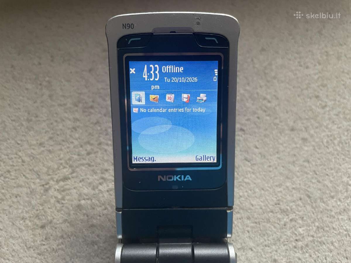 Nokia N90 (Type Rm-42) su Carl Zeiss optika - nuotraukos Nr. 2