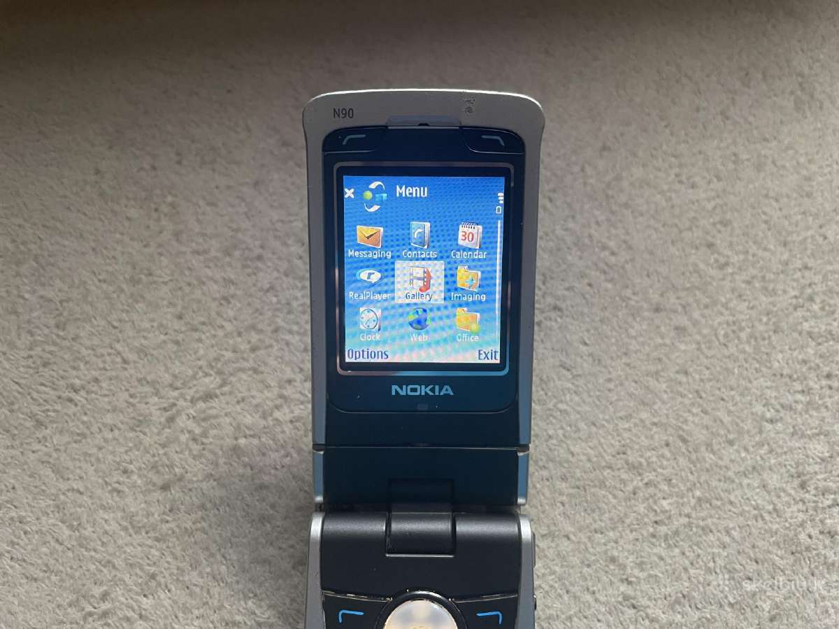 Nokia N90 (Type Rm-42) su Carl Zeiss optika - nuotraukos Nr. 3