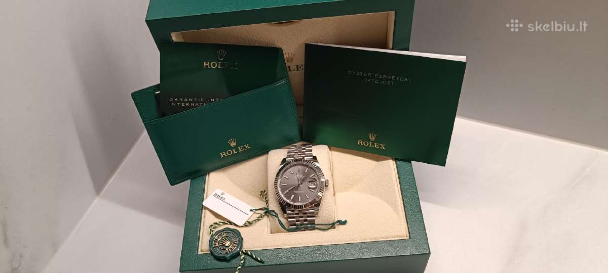 Rolex Datejust Full Set 41 - nuotraukos Nr. 12