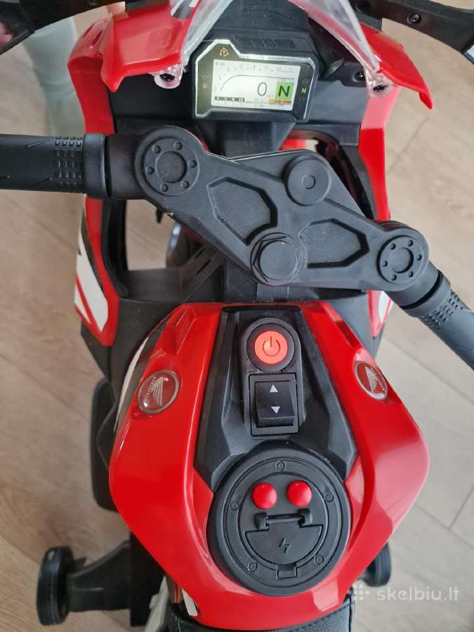 Vaikiškas elektrinis motociklas - nuotraukos Nr. 6