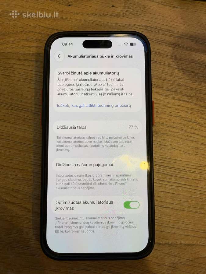 iPhone 14 Pro 128gb Space Black - nuotraukos Nr. 4