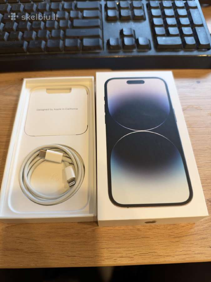 iPhone 14 Pro 128gb Space Black - nuotraukos Nr. 3