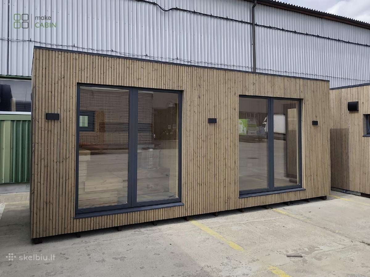 Makecabin modulinė pirtis su priepirčiu - nuotraukos Nr. 5