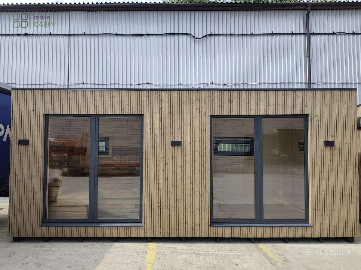 Makecabin modulinė pirtis su priepirčiu - nuotraukos Nr. 4