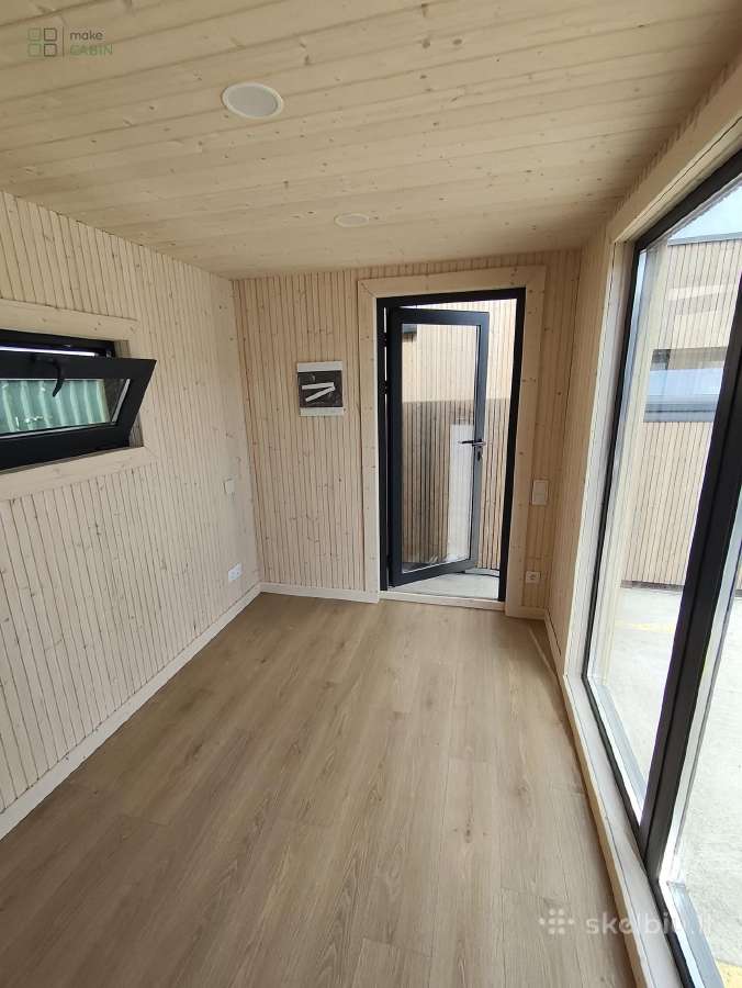 Makecabin modulinė pirtis su priepirčiu - nuotraukos Nr. 9