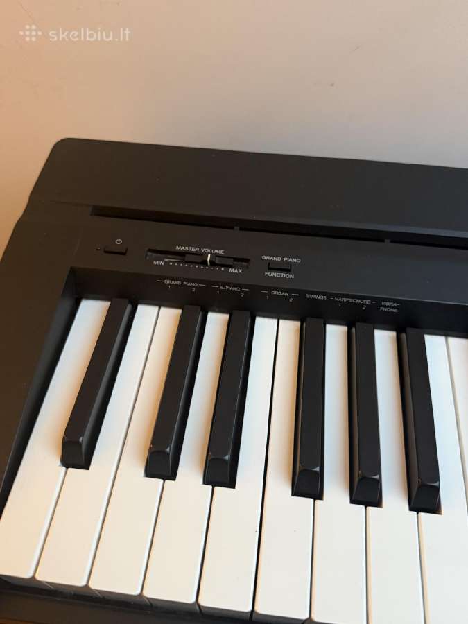 Yamaha P-45 Pianinas su kėde ir stovu - nuotraukos Nr. 3