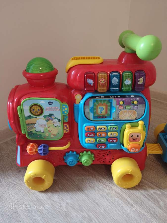 Vtech žaislas traukinys - nuotraukos Nr. 2