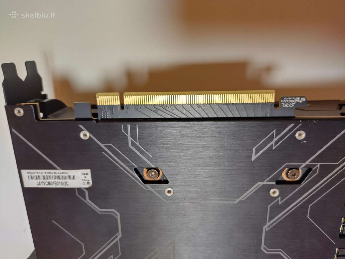 Asus Rog Strix Rtx 2080 Gaming Oc - nuotraukos Nr. 5