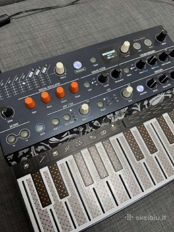 Arturia Microfreak – idealios būklės sintezatorius - nuotraukos Nr. 2