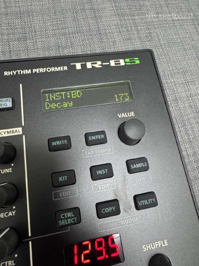 Roland Tr-8s – ritmo mašina - nuotraukos Nr. 6