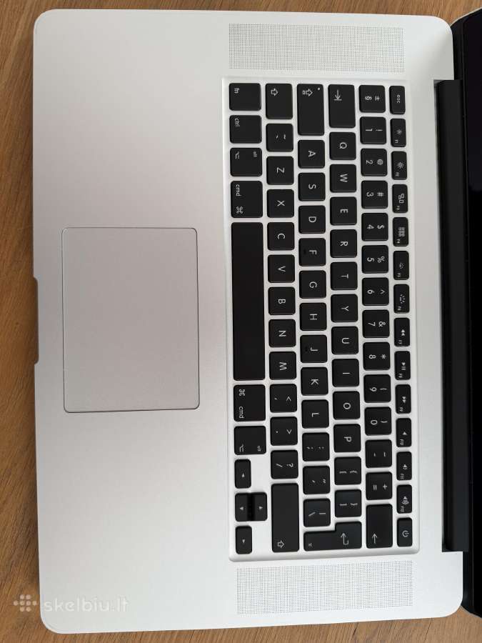 Apple MacBook Pro 15 Retina i7 16 GB RAM - nuotraukos Nr. 8