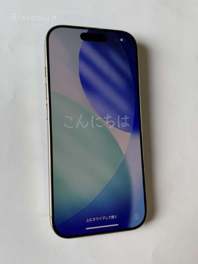 iPhone 16 Pro 128 GB, baterija 91%, su dėžute - nuotraukos Nr. 2