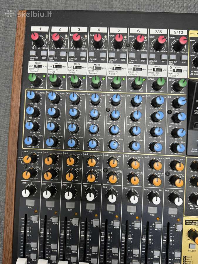 Tascam Model 12 – mikšeris - nuotraukos Nr. 2