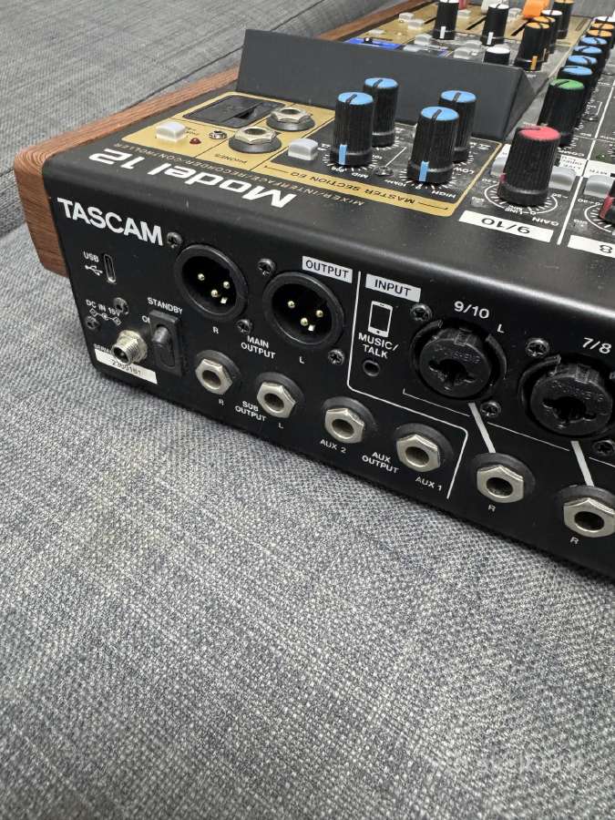 Tascam Model 12 – mikšeris - nuotraukos Nr. 8