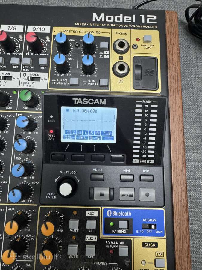 Tascam Model 12 – mikšeris - nuotraukos Nr. 9