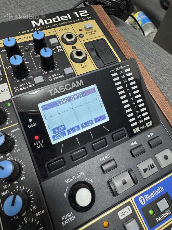 Tascam Model 12 – mikšeris - nuotraukos Nr. 12
